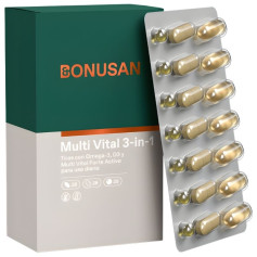 Multi Vital 3-In-1 84 Comprimidos Bonusan
