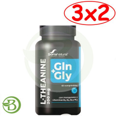 Pack 3x2 L-Theanina Complex 60 Comprimidos Soria Natural