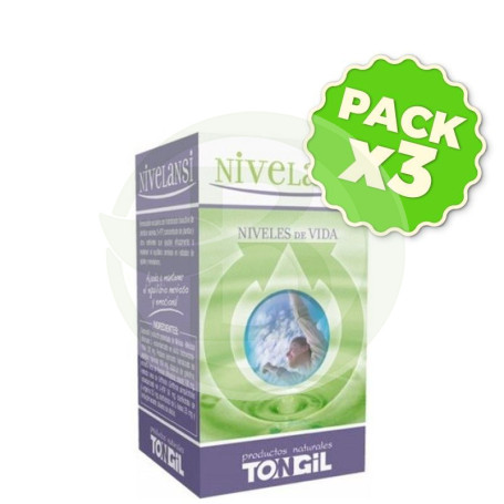 Pack 3x Nivelansi 40 Cápsulas Tongil