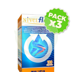 Pack 3x Nivelflex 100 Cápsulas Tongil