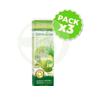 Pack 3x Aktidrenal Savia Verde 500Ml. Tongil