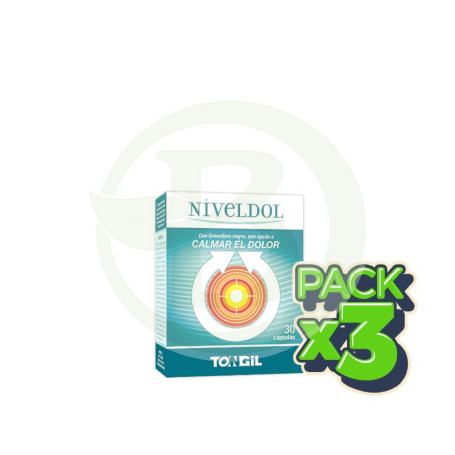 Pack 3x Niveldol 30 Capsulas Tongil