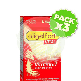 Pack 3x Aligel Fort 55 Perlas Il Hwa