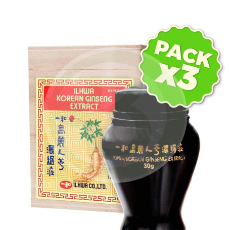 Pack 3x Extracto de Ginseng 30Gr. Il Hwa