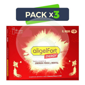Pack 3x Aligelfort Energy 10 Viales Il Hwa