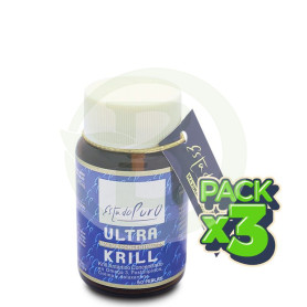 Pack 3x Ultra Krill 60 Perlas Estado Puro