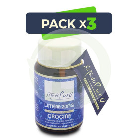 Pack 3x Luteína 20Mg. 30 Cápsulas Estado Puro