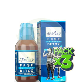 Pack 3x Fase en Forma Detox 250Ml. Estado Puro