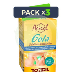 Pack 3x Apicol Gola Plus 24 Perlas Tongil