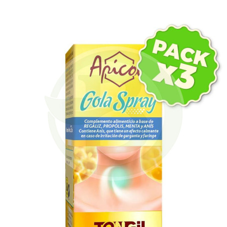 Pack 3x Spray Gola 25Ml. Tongil