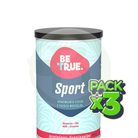 Pack 3x Sport 400G Be True - Tongil