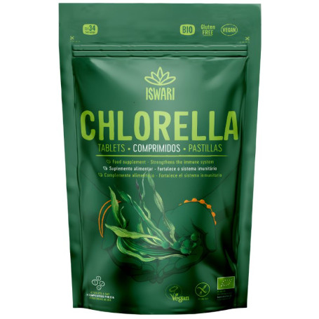 Clorela en Comprimidos Bio 70G Iswari