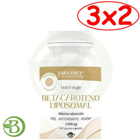 Pack 3x2 Betacaroteno Liposomal 60 Cápsulas Espadiet
