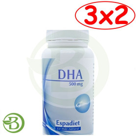 Pack 3x2 Dha 100 Perlas Espadiet