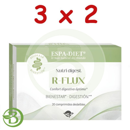 Pack 3x2 R-Flux 20 Comprimidos Espadiet