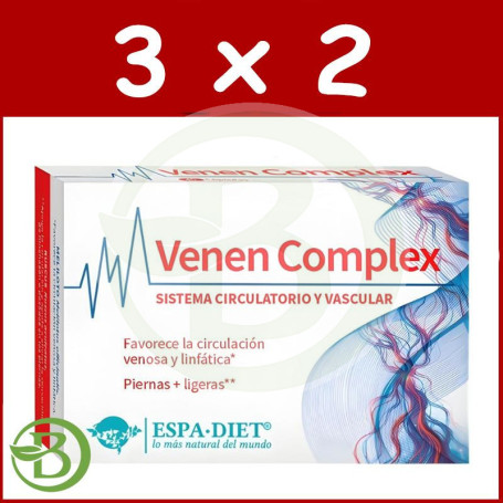 Pack 3x2 Venen Complex 45 Cápsulas Espadiet