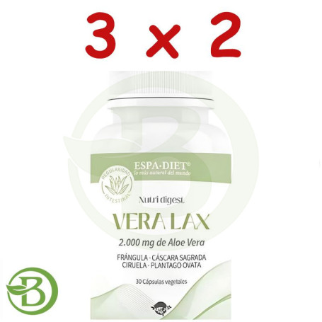 Pack 3x2 Vera Lax 30 Cápsulas Espadiet