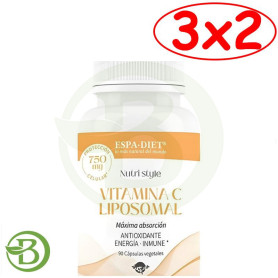 Pack 3x2 Vitamina C Liposomal 90 Cápsulas Espadiet
