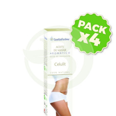 Pack 4x Aceite de Masaje Celulit 100Ml. Esential Aroms