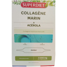 Colageno Marino con Acerola 20 Ampollas Superdiet