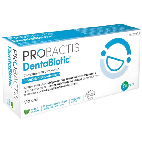 Probactis Dentabiotic 30 Pastillas Biotical Health