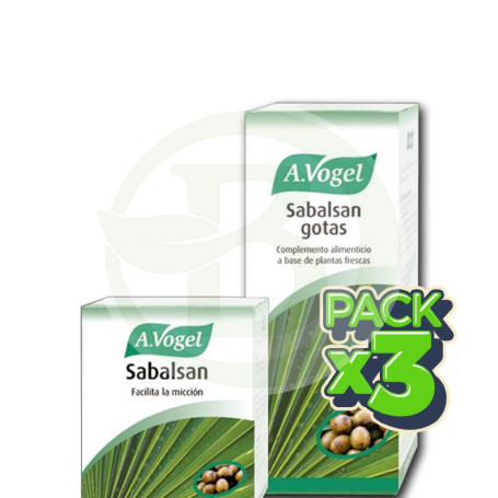 Pack 3x Sabalsan 30 Cápsulas A.Vogel
