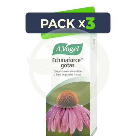 Pack 3x Echinaforce Gotas (Equinacea) Vogel 100Ml.