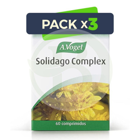 Pack 3x Solidago Complex 60 Comprimidos Vogel