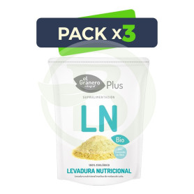 Pack 3x Levadura Nutricional BIO 150Gr. El Granero