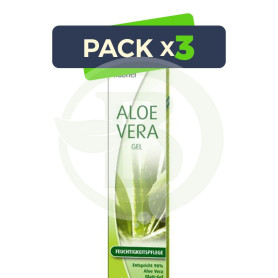 Pack 3x Aloe Vera Gel Hidratante 100Ml. Dimefar