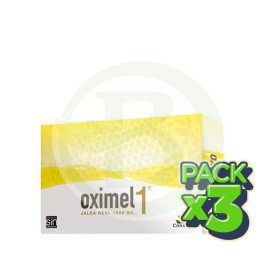 Pack 3x Oximel 1 Jalea Real 1500Mg. 20 Ampollas Conatal