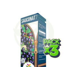 Pack 3x Sauconat 7 Jarabe 250Ml Conatal