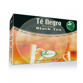 Infusiones de Té Negro 20 Filtros Soria Natural