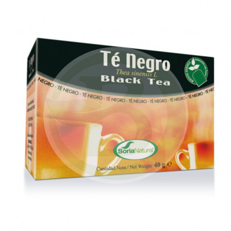 Infusiones de Té Negro 20 Filtros Soria Natural