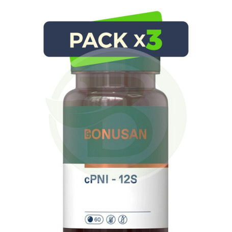 Pack 3x Cpni - 12S 60 Comprimidos Bonusan