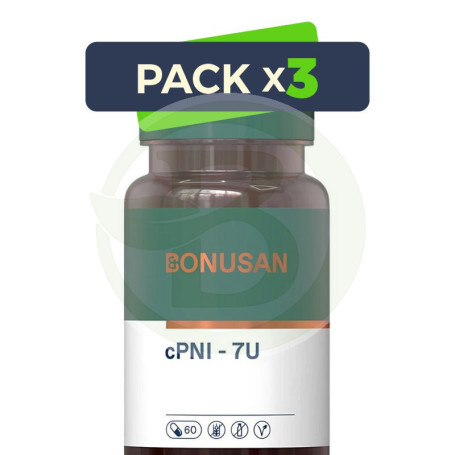 Pack 3x Cpni - 7U 60 Cápsulas Bonusan