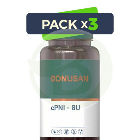Pack 3x Cpni - 8U 90 Cápsulas Bonusan