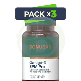 Pack 3x Omega-3 Spm Pro 60 Perlas Bonusan