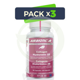 Pack 3x Colágeno Hidrolizado Complex 60 Cápsulas Airbiotic
