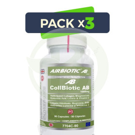Pack 3x Collbiotic 1.000Mg. 90 Cápsulas Airbiotic