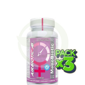 Pack 3x Menobiotic Complex 60 Cápsulas Airbiotic