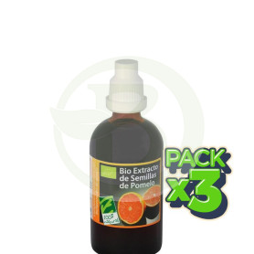 Pack 3x Bio Extracto De Pomelo 50Ml. Cienporcien Natural