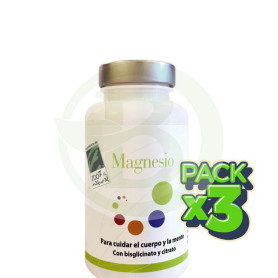 Pack 3x Magnesio 180 Cápsulas 100% Natural