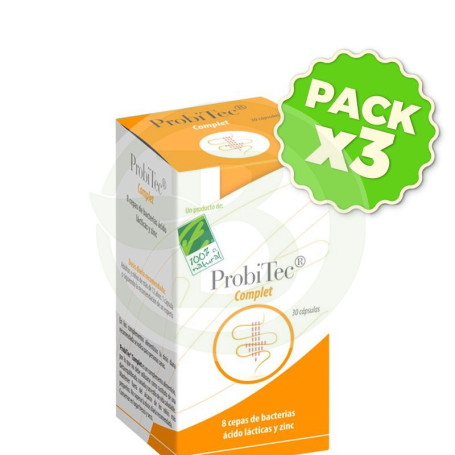 Pack 3x Probitec Compet 30 Cápsulas 100% Natural