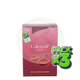 Pack 3x Colesteríl 90 Capsulas Cienporcien Natural