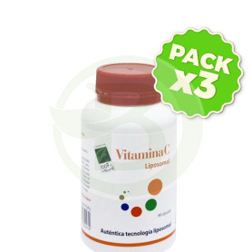 Pack 3x Vitamina C Liposomal 90 Cápsulas Cienporcien Natural