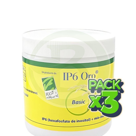 Pack 3x Ip6 Oro Basic Polvo 312 Gr 100% Natural