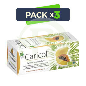Pack 3x Caricol 20 Estuches Individuales 100% Natural