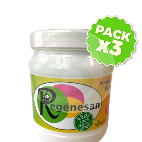 Pack 3x Regenesan Vegano 500Gr. Frutos del Bosque Citricdiet