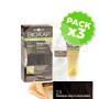 Pack 3x Tinte Nutricolor Delicato 2.9 Castaño Oscuro Chocolate 140Ml. Biokap